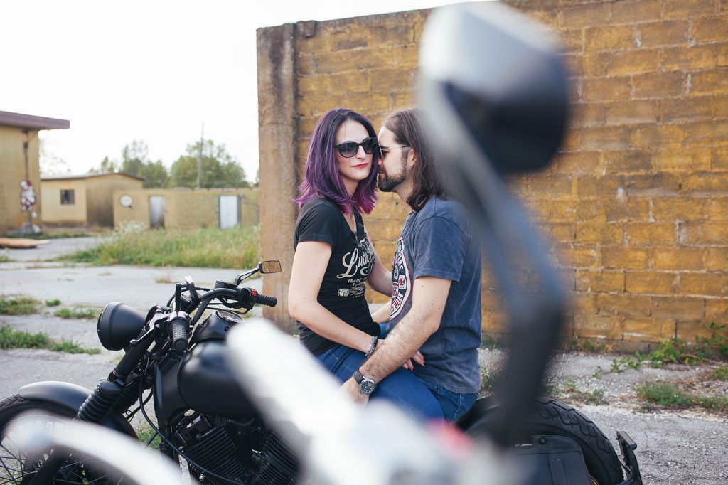 Servizio fotografico di coppia Martellago Mestre Venezia • Irene e Enrico • fotografa Deborah Brugnera