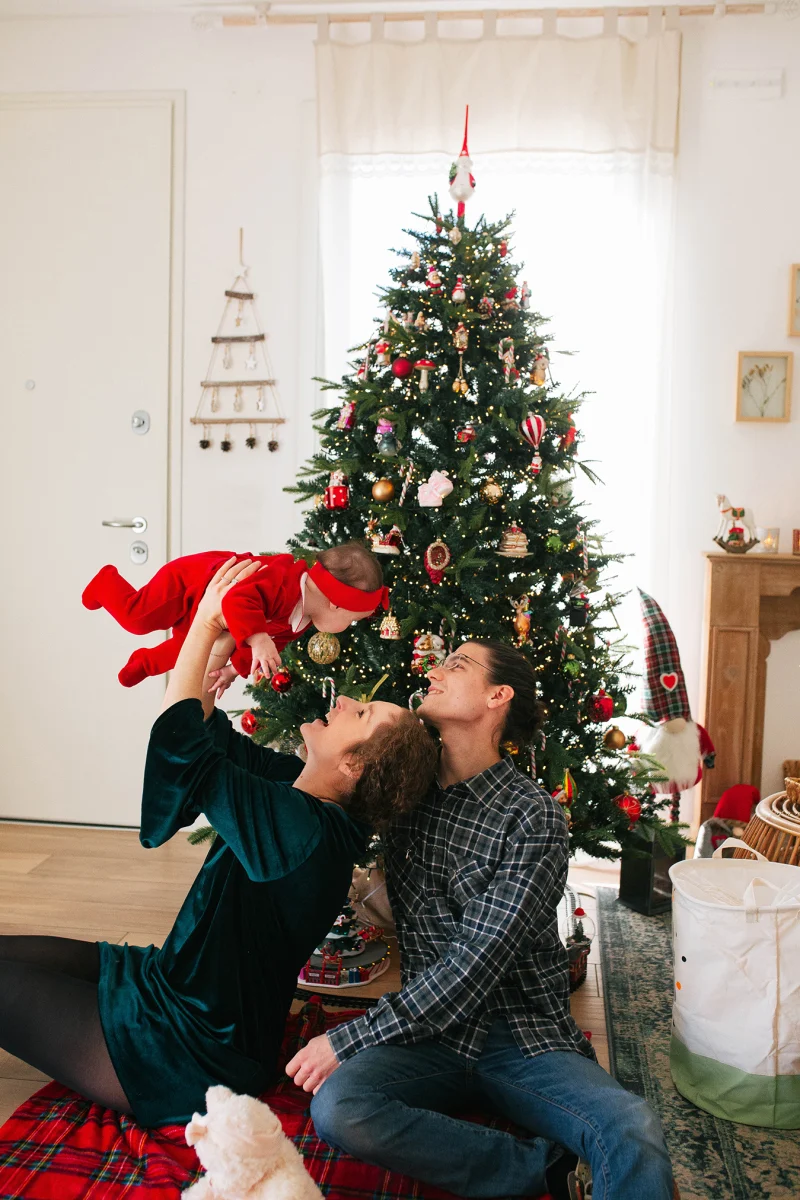 servizio foto famiglia Natale Venezia